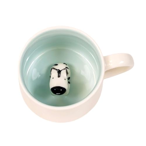 INTIRILIFE Kaffeetasse 3D Teetasse mit Zebra - 300 ml Füllmenge - Keramik Tasse Cartoon süßes Geschenk Becher mit Henkel von INTIRILIFE