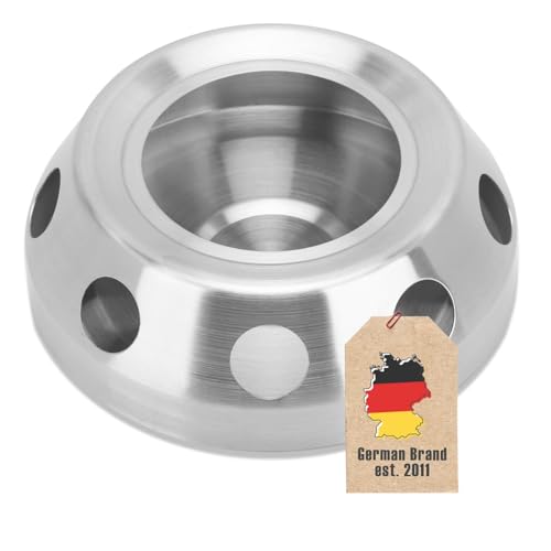INTIRILIFE Teekannen Wärmer in Silber - 10 x 10 cm - Edelstahl Tee Stövchen für hitzebeständige Teekannen - Edelstahl Teewärmer für Kaffee, Tee UVM. INTIRILIFE Teekannen Wärmer in Silber - 10 x 10 cm - Edelstahl Tee Stövchen für hitzebeständige Teekannen - Edelstahl Teewärmer für Kaffee, Tee UVM. von INTIRILIFE