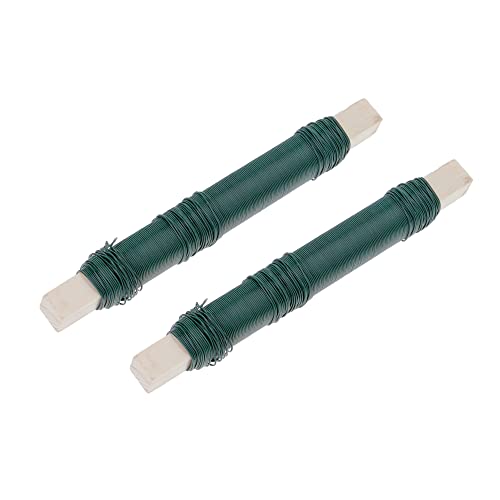 PRODIAMANT Bindedraht 2 Stück ø 0,7mm Stärke 35 Laufmeter pro Rolle hochwertiger Blumendraht zum Basteln und Binden legierter gewickelt leicht zu biegen PRODIAMANT Bindedraht 2 Stück ø 0,7mm Stärke 35 Laufmeter pro Rolle hochwertiger Blumendraht zum Basteln und Binden legierter gewickelt leicht zu biegen von INTOX STEEL & TOOLS
