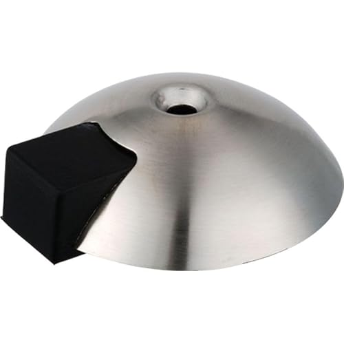 Bodentürpuffer aus Edelstahl fein matt, Durchmesser 70 mm, Höhe 21 mm, inkl. Dübel und Schraube Bodentürpuffer aus Edelstahl fein matt, Durchmesser 70 mm, Höhe 21 mm, inkl. Dübel und Schraube von INTRA-TEC