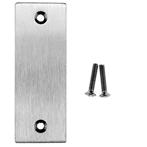 Drückerschild blind aus massivem Edelstahl Bohrlochabstand 67mm Blindrosette Blindschild Drückerschild blind aus massivem Edelstahl Bohrlochabstand 67mm Blindrosette Blindschild von INTRA-TEC