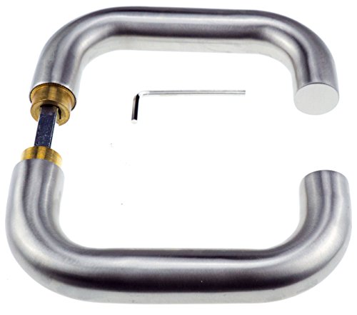 INTRA-TEC Griffgarnitur Edelstahl gebürstet 8mm Vierkant von INTRA-TEC