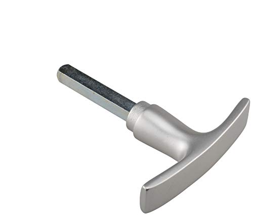 INTRA-TEC Torgriff Garagentorgriff Griff Garagentor Alu F1 8 x 60 mm von INTRA-TEC