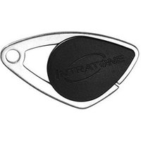 Elektronisches Namensschild intratone schwarz - mifare-Badge aus Edelstahl 08-0101 (wird nur vom Verwalter programmiert) von INTRATONE