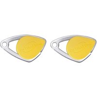 Intratone - Lot von 2 elektronischen Namensschildern gelb - Mifare-Namensschilder aus Edelstahl 08-0105 (wird nur vom Verwalter programmiert) von INTRATONE
