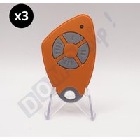 Lot von 3 Fernbedienungen Intratone 4 Tasten htel200 orange 09-0121 (wird nur von der Hausverwaltung programmiert) von INTRATONE