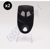Intratone - Lot von 2 Fernbedienungen 2 Tasten htel300 09-0101 (wird nur von der Hausverwaltung programmiert) von INTRATONE