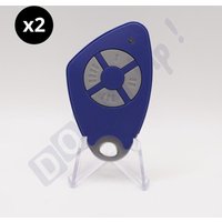 Lot von 2 Fernbedienungen intratone 4 Tasten htel200 blau 09-0116 (wird nur vom Verwalter programmiert) von INTRATONE