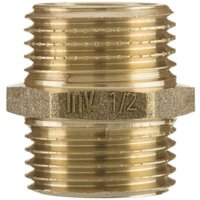 Messingnippel 1/2"" männlich/weiblich Messingnippel 1/2"" männlich/weiblich von INVENA
