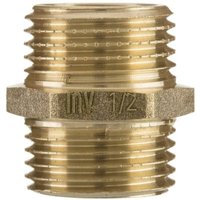 Messingnippel 3/4"" männlich/weiblich Messingnippel 3/4"" männlich/weiblich von INVENA