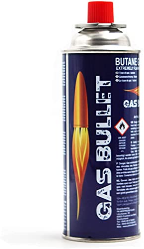 INVIDA Gas Bullet Gaskartuschen 227g für Gaskocher | Typ:Bajonett-Ventilkartusche | Outdoor Camping Menge Frei Wählbar 4/8 /12/16 Stück (12) von INVIDA