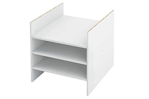 Kallax Einsatz mit 3 Böden (herausnehmbar) / Regaleinsatz Zwischenfach Fachboden Fachteiler Extra Fach/bis zu 4 Böden möglich/nachrüstbar von INWONA