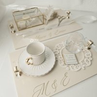 Verlobungs Tabletts Oder Verlobungsset in Beige Edles Ringtablett Damat Kahvesi Tepsisi Söz Mit Spitzenuntersetzer Verlobungs Tabletts Oder Verlobungsset in Beige Edles Ringtablett Damat Kahvesi Tepsisi Söz Mit Spitzenuntersetzer von INflavour