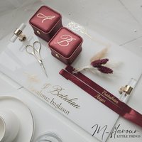 Verlobungs Tabletts Oder Verlobungsset in Weiß Edles Ringtablett Damat Kahvesi Tepsisi Söz Mit Spitzenuntersetzer Verlobungs Tabletts Oder Verlobungsset in Weiß Edles Ringtablett Damat Kahvesi Tepsisi Söz Mit Spitzenuntersetzer von INflavour