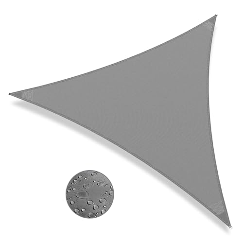 IOAOI Sonnensegel Dreieckig 4 x 4 x 4 m - Wasserdicht, Schattensegel, Gartenüberdachung, 95% UV-Block - Mit Gratis Seil für Outdoor, Terrasse, Hof, Pergola IOAOI Sonnensegel Dreieckig 4 x 4 x 4 m - Wasserdicht, Schattensegel, Gartenüberdachung, 95% UV-Block - Mit Gratis Seil für Outdoor, Terrasse, Hof, Pergola von IOAOI