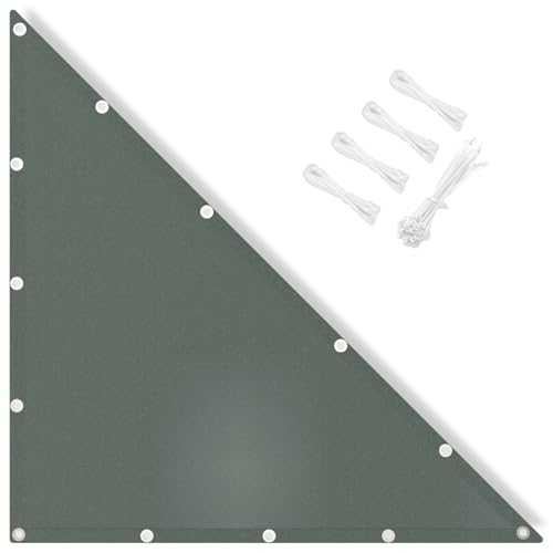 IOAOI Sonnensegel, wasserdicht, 2 x 3,5 x 4,03 m, rechtes Dreieck, 95 % UV-Block mit kostenlosem Seil, Sonnenschutz, Markise, Überdachung für Outdoor, Garten, Terrasse, Hof, Rasen, Pergola, Carport IOAOI Sonnensegel, wasserdicht, 2 x 3,5 x 4,03 m, rechtes Dreieck, 95 % UV-Block mit kostenlosem Seil, Sonnenschutz, Markise, Überdachung für Outdoor, Garten, Terrasse, Hof, Rasen, Pergola, Carport von IOAOI