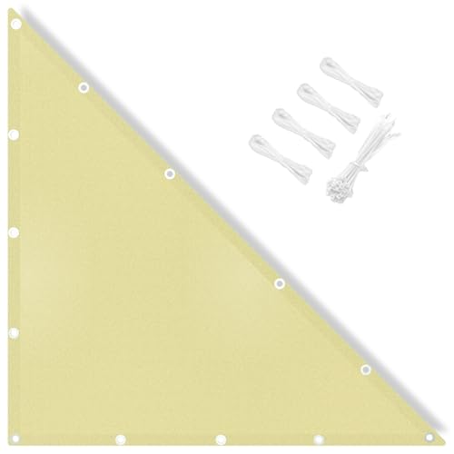 IOAOI Sonnensegel, wasserdicht, 3,5 x 4,5 x 5,7 m, rechtes Dreieck, 95 % UV-Block, mit Gratis-Seil, Sonnenschutzmarkise, Baldachin für Outdoor, Garten, Terrasse, Hof, Rasen, Pergola, Carport IOAOI Sonnensegel, wasserdicht, 3,5 x 4,5 x 5,7 m, rechtes Dreieck, 95 % UV-Block, mit Gratis-Seil, Sonnenschutzmarkise, Baldachin für Outdoor, Garten, Terrasse, Hof, Rasen, Pergola, Carport von IOAOI