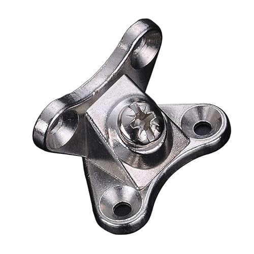 IOFIT 12 Stück montierte Eckwinkel Code rechtwinklige L-förmige Halterung Verbindungshalter kombinierter Typ Möbel verstärkt (Color : Color A, Size : 30mm) von IOFIT