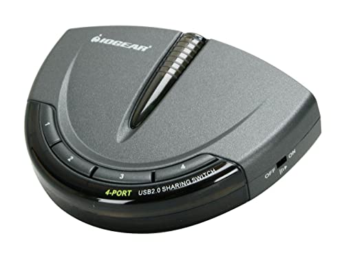 4 Ports USB 2.0 Auto.Printer SW von IOGEAR