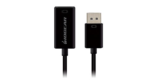 IOGEAR Active DisplayPort to HDMI GDPHD4KA HDMI-Kabel, schwarz, Stück: 1 von IOGEAR