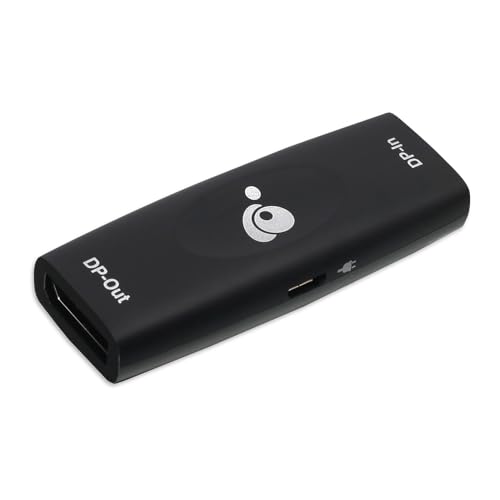 IOGEAR Aktiver DisplayPort 1.4 Repeater - 8K @ 60Hz - DisplayPort Signal Booster - DP Verstärker - Kompatibel mit Oculus - HTC Vive Pro - Gaming Monitore - GDP14RPT von IOGEAR