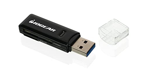 IOGEAR Kompakte USB 3.0-SDXC/microSDXC Card Reader/Writer, gfr305sd von IOGEAR