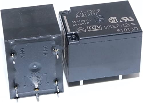 IOGKDUQC Relais JS1-12V-F AJS1311F DC12V 10A 5PIN IOGKDUQC Relais JS1-12V-F AJS1311F DC12V 10A 5PIN von IOGKDUQC