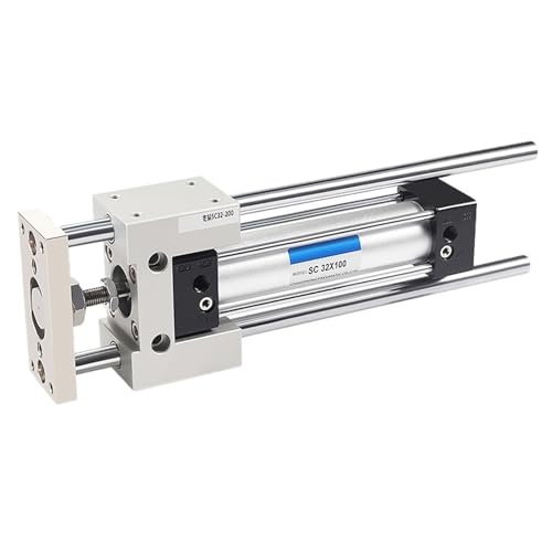 IOGKDUQC Standard-Pneumatikzylinder-Linearführungsschiene for SC SU DNC-Kolben SC32 SC40 SC50 Führungshalterung Montagezubehör(Stroke 200mm,SC50) von IOGKDUQC