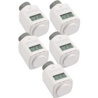 5 Stück IOIO HT 2000 Elektronischer Thermostat Heizkörperthermostat spart bis 30% Heizkosten von IOIO