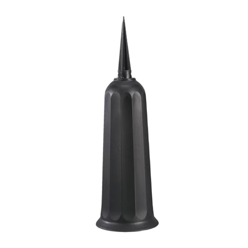 IOIUSKKU 4X Elegante Deko Grabvase mit Erdspieß, einfach zu verschenken, ABS Grabvasen mit Erdspieß, Kunststoff Friedhofsvasen, Schwarz IOIUSKKU 4X Elegante Deko Grabvase mit Erdspieß, einfach zu verschenken, ABS Grabvasen mit Erdspieß, Kunststoff Friedhofsvasen, Schwarz von IOIUSKKU