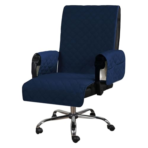 IOIUSKKU Altes wasserdichtes Sofakissen, beleben Sie altes Sofa mit wasserdichtem Armlehnenschutz, Sitzschutz, Armlehne, dunkelblau IOIUSKKU Altes wasserdichtes Sofakissen, beleben Sie altes Sofa mit wasserdichtem Armlehnenschutz, Sitzschutz, Armlehne, dunkelblau von IOIUSKKU
