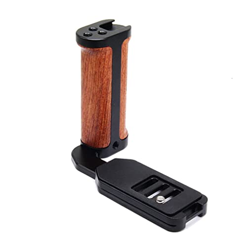 IOIUSKKU Kamerakäfiggriff High Fit L förmiger Handgriff Holzhalter Kamerazubehör Haushaltshalterung Zubehörgriffe von IOIUSKKU