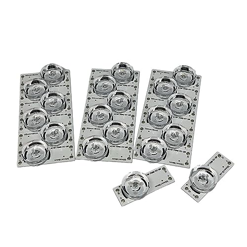 IOIUSKKU Langlebige LED Leuchtdiodenlampe mit Lichtperlen, ABS LED Lampenlicht mit optischer praktischer Mehrfachverwendung, LG6V 100PCS von IOIUSKKU