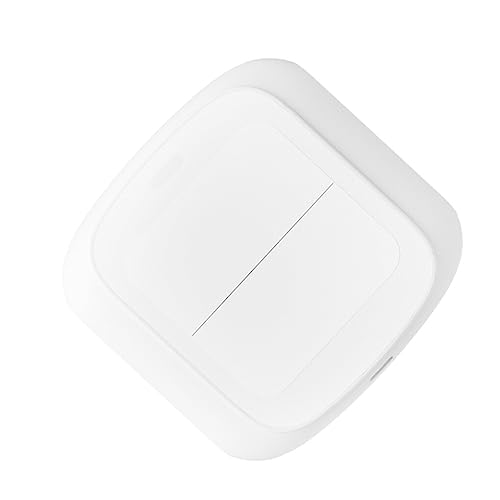 IOIUSKKU Tuya Zigbee Fernbedienung – intelligenter Schalter für einfache Bedienung, kabelloser Schalter, Push Button Szenenschalter, Push Button Schalter, zigbee von IOIUSKKU