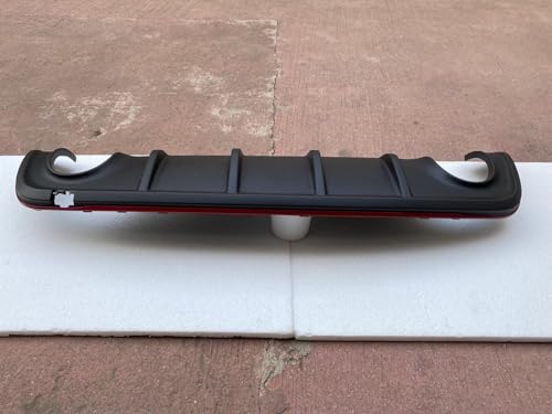 IONZS Auto Heckstoßstange Spoiler Lip Diffusor für Alfa Romeo Giulietta,Heckdiffusor Einsatz Splitter,Heck Stoßstange Chassis Lippe von IONZS