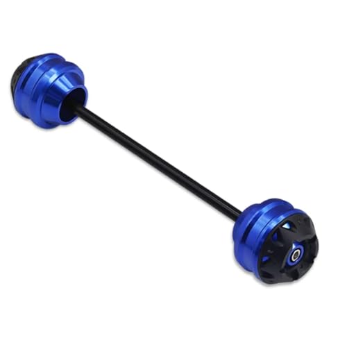 IORQWEW Sturzpads Für CB1000R 2018 2019 2020 2021 2022 2023 2024 Motorrad Modifizierte Teile Motorrad Zubehör Vorderrad Gabel Slider Achse Crash Protector Kappe(Blue) von IORQWEW