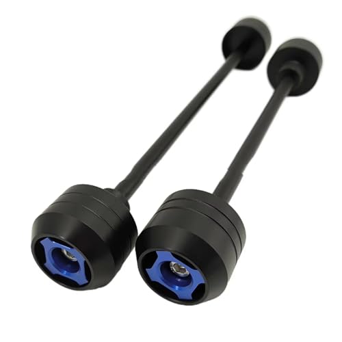 IORQWEW Sturzpads Für CB1100 2018 2019 2020 2021 2022 2023 2024 Motorrad Modifizierte Teile Vorne Hinterachse Rad Gabel Sliders Motorrad Crash Protector Schutz(Blue) von IORQWEW