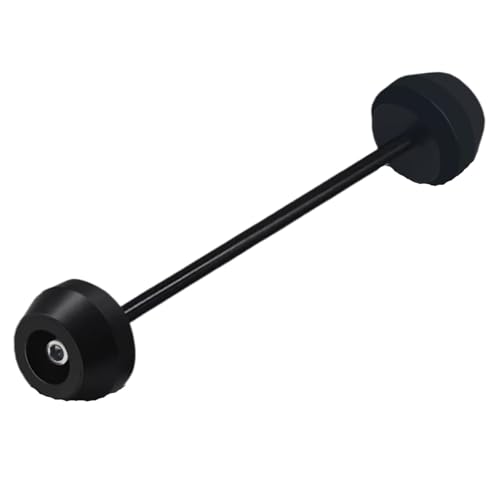 IORQWEW Sturzpads Für F750GS 2019 2020 2021 2022 2023 2024 Motorrad Modifizierte Teile Zubehör Vorne Hinten Rad Achse Gabel Crash Sliders Falling Protector Pad(Black,Front) von IORQWEW