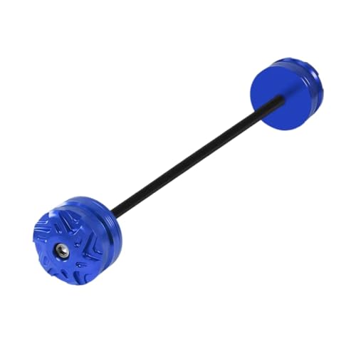IORQWEW Sturzpads Für S1000XR 2015 2016 2017 2018 2019 2020 2021 2022 Motorrad Vorne Hinterachse Gabel Crash Sliders Rad Fallen Protector Pad Motorrad Teile(Blue,Front) von IORQWEW