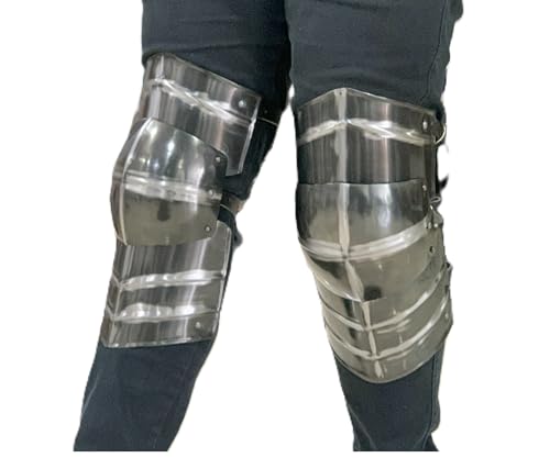 IOTC ARMOURY LARP SCA Mittelalterliche Gelenk-Beinpanzerung Ritter Stahlbein Beinschutz – LARP SCA Cosplay Halloween Rüstung Kostüm IOTC ARMOURY LARP SCA Mittelalterliche Gelenk-Beinpanzerung Ritter Stahlbein Beinschutz – LARP SCA Cosplay Halloween Rüstung Kostüm von IOTC ARMOURY