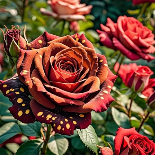Rosen-doppelte Blütenblätter/winterharte mehrjährige,tropisch, seltene Sorte,gedeiht in Töpfe-3Rhizome-J Rosen-doppelte Blütenblätter/winterharte mehrjährige,tropisch, seltene Sorte,gedeiht in Töpfe-3Rhizome-J von IOUPLIUKDF
