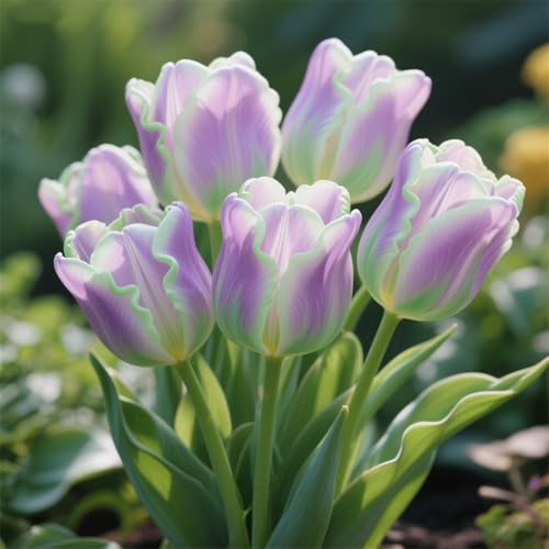 Tulpen zum Anpflanzen/winterhart mehrjährig/Schnellwachsend/Lange Blütezeit–Hochwertig,gemischt,selten,ausgewählt-15 rhizome-I von IOUPLIUKDF