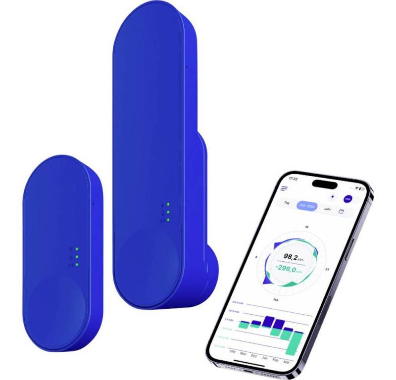 IOmeter Energiekostenmessgerät Plug & Play Smart Meter für die moderne Messeinrichtung IOMETER_KIT1.1 von IOmeter