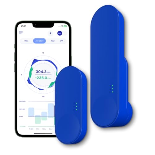 Smart Meter - Stromzähler batteriebetrieben auslesen mit IR Lesekopf, WLAN und App - Home Assistant kompatibel, hohe Reichweite von IOmeter