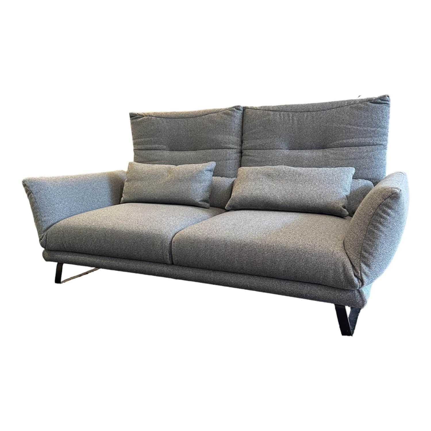 Funktionssofa Clou Bezug Stoff 8 Mara Grau Kufe Metall Matt Schwarz Sitz Drehbar... Funktionssofa Clou Bezug Stoff 8 Mara Grau Kufe Metall Matt Schwarz Sitz Drehbar... von IP Design