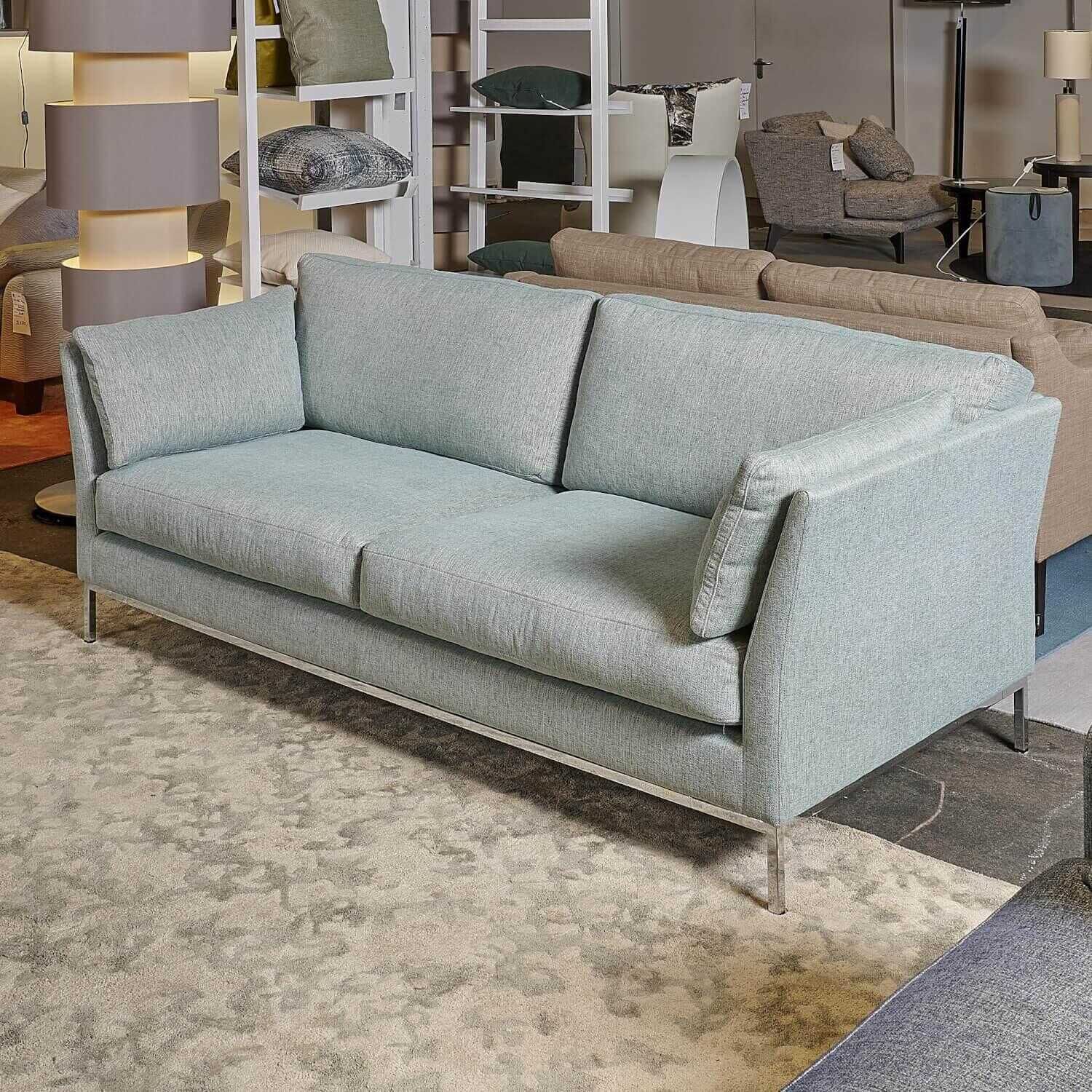 Sofa Jon Edwards Stoff Noah 1744-282 Grau von IP Design