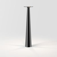 IP44.DE Lix skinny LED Akkuleuchte, Dim-to-Amber dark chrome (dunkles Chrom) von IP44.DE