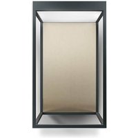 IP44.DE Gic LED Außenwandleuchte, anthracite Cover: Messing gebürstet von IP44.DE