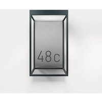 IP44.de Gic number LED Außenwandleuchte, anthracite von IP44.de