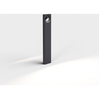 IP44.DE Pip LED Pollerleuchte deep black (schwarz), mit Erdstück von IP44.DE